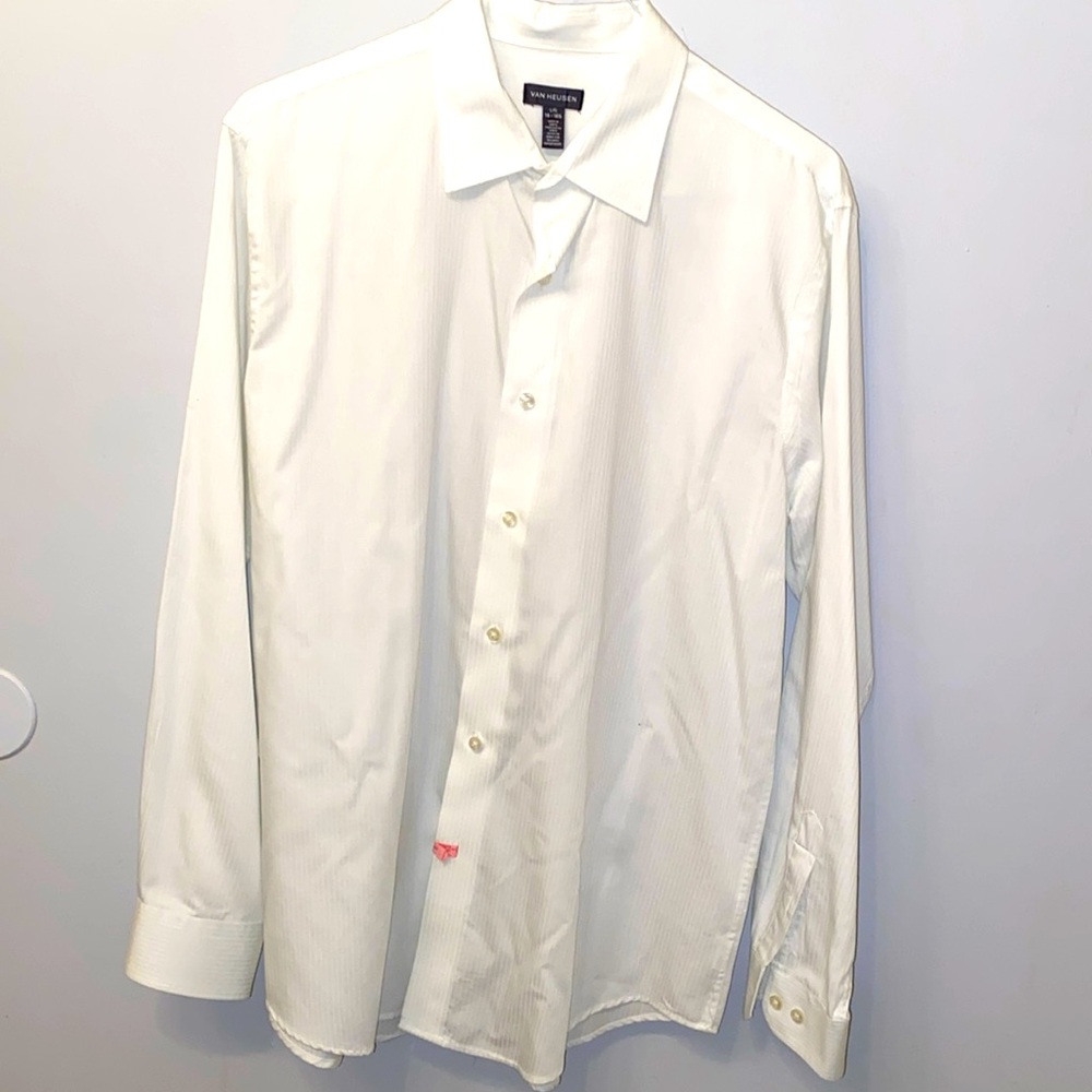 Men’s white dress shirt Size 16-16 1/2